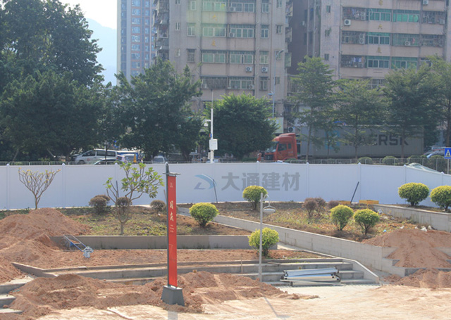 重慶PVC圍擋護欄-重慶江北區建筑工地圍擋